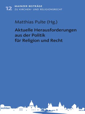 cover image of Aktuelle Herausforderungen aus der Politik für Religion und Recht